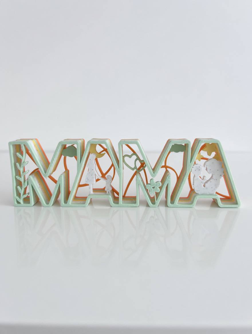 Nome MAMA Decorativo detalhe 4